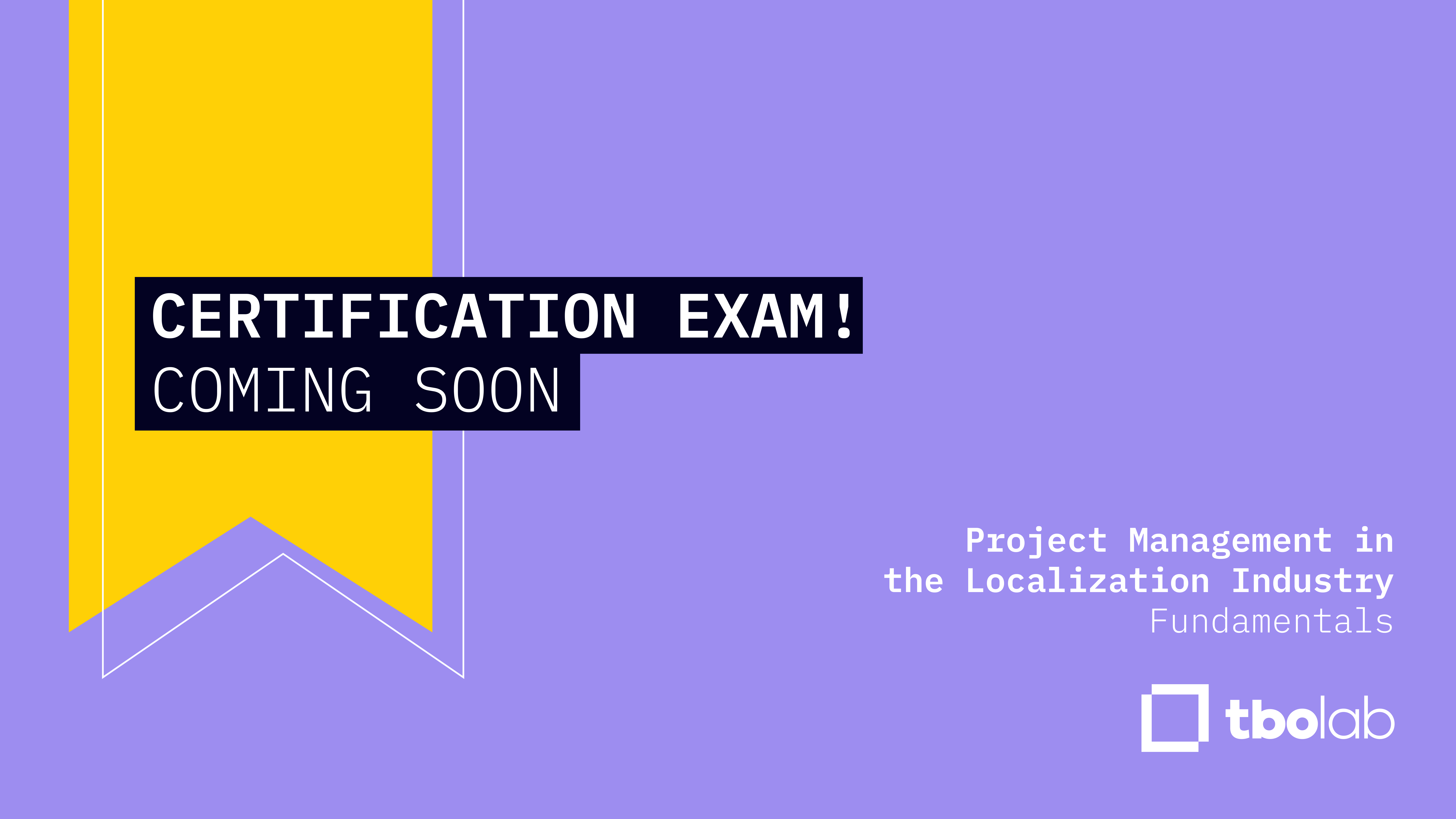 Certification Exam Correction